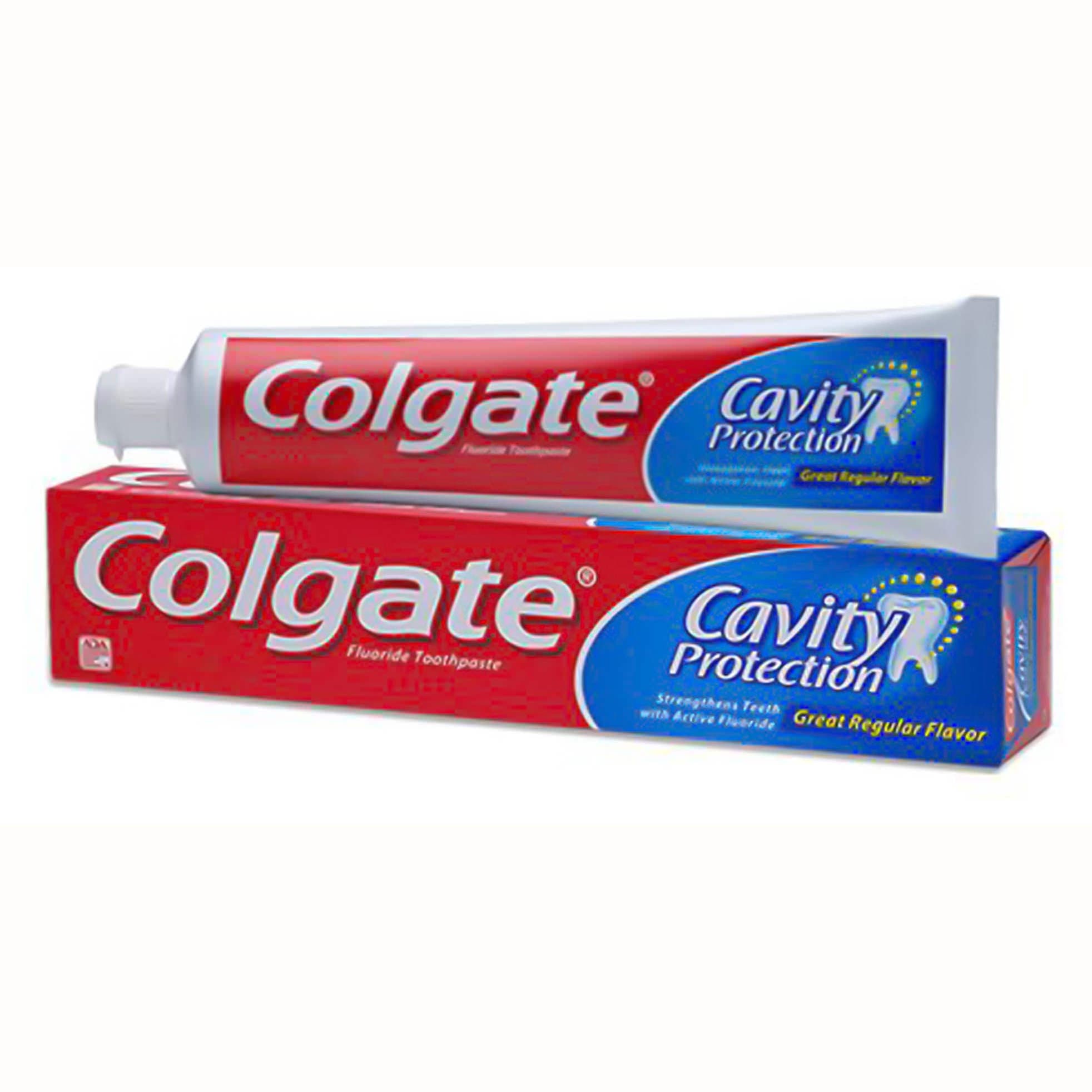 Colgate Cavity Protection Toothpaste Tube, 2.5 oz - Image 1