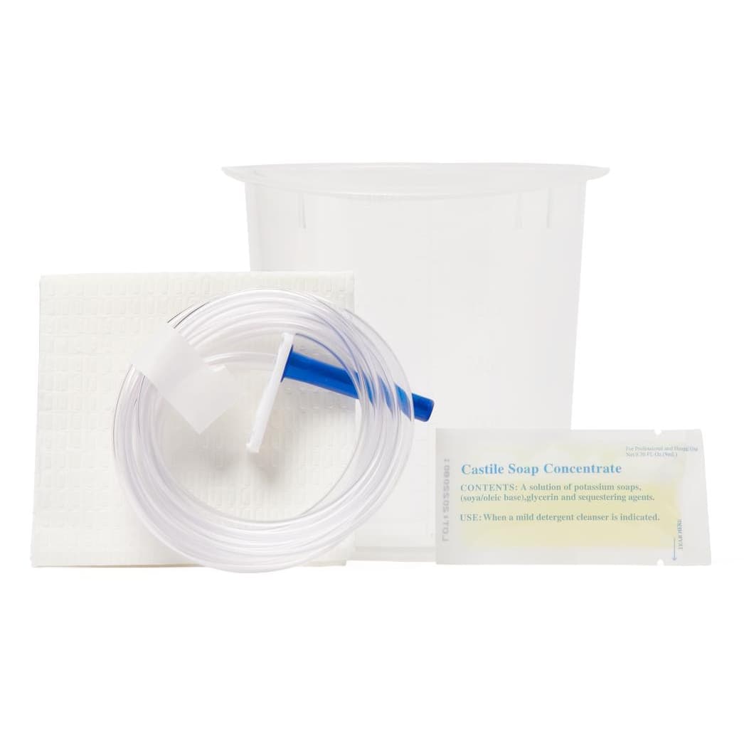 Medline Enema Bucket Set - Case of 50 - Image 1