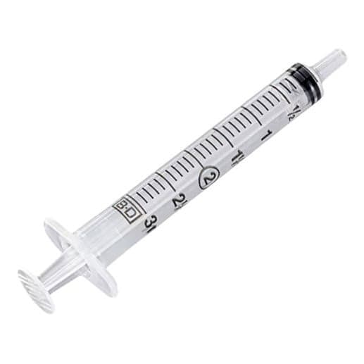 BD General Purpose Syringe, Luer Slip Tip, 3mL - Each - Image 1