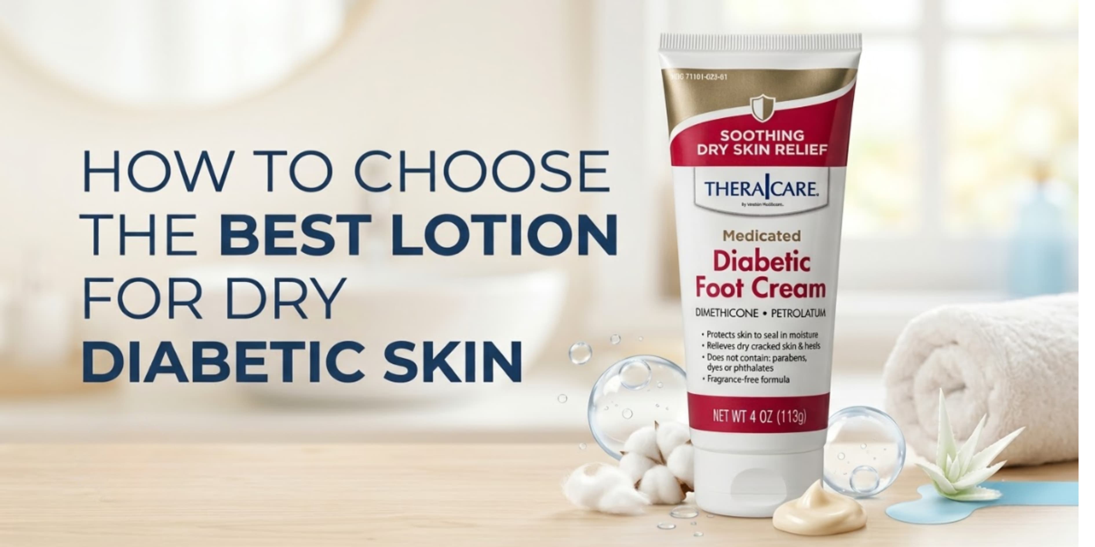 How to Choose the Best Lotion for Dry Diabetic Skin