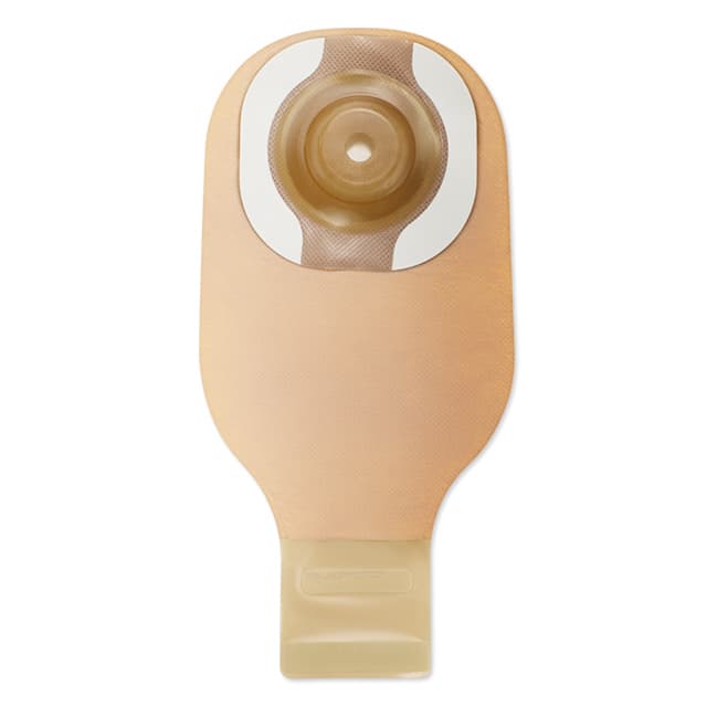 Premier 1-Piece Drainable Ostomy Pouch with Convex CeraPlus Barrier, Microseal Closure and Tape - Image 2