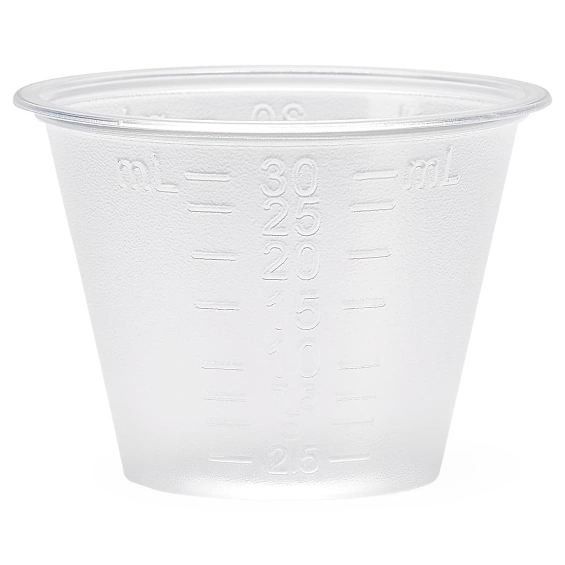 Medline Nonsterile Graduated Plastic Medicine Cups - Case of 5000 - Image 1