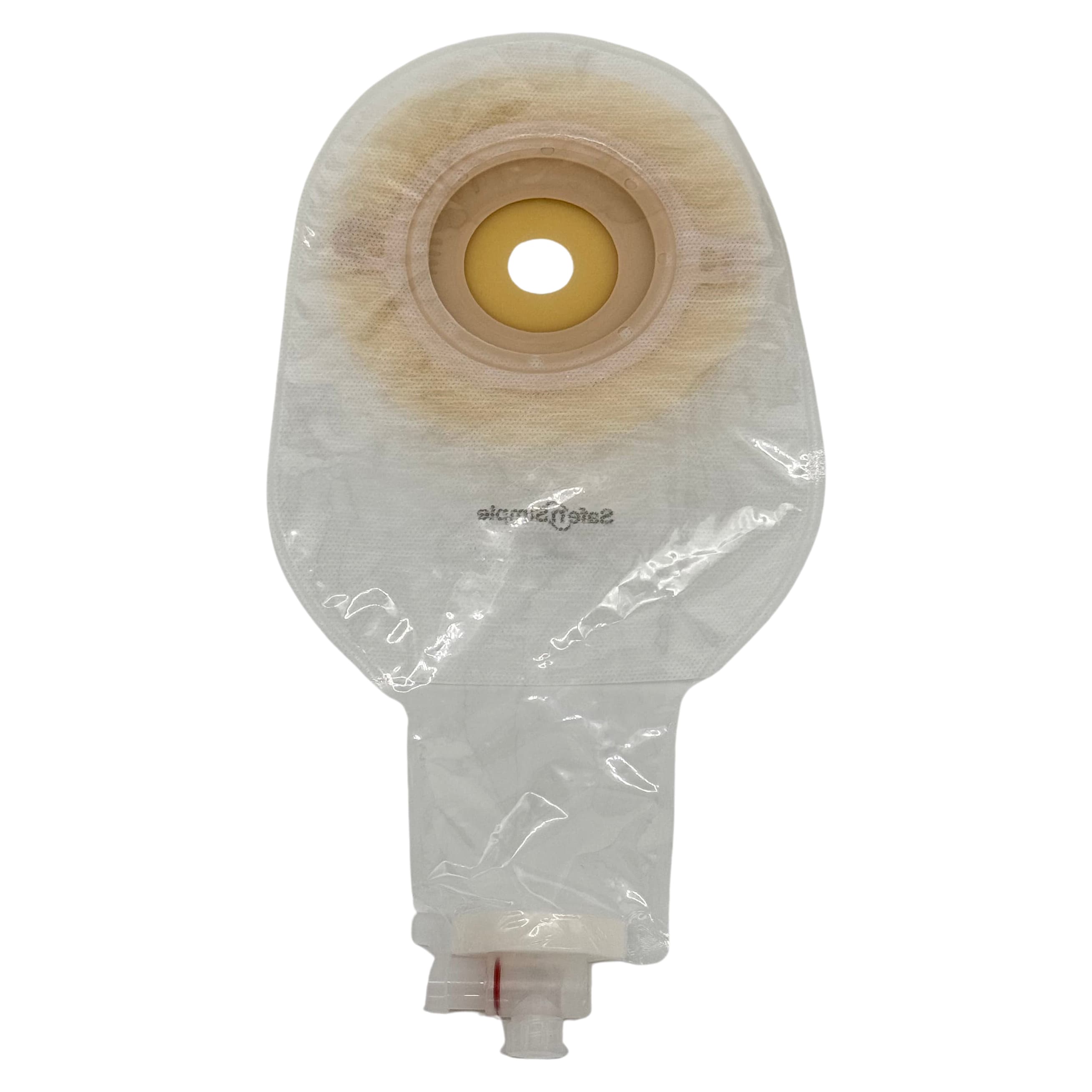 Safe N Simple 9" Convex 1-Piece Extended Wear Pre-cut Urostomy Pouch - Image 3