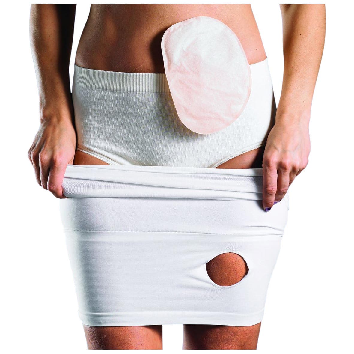 Tytex CareFix StomaSafe Plus Ostomy Support Garment, White, Large-Extra Large - Image 4