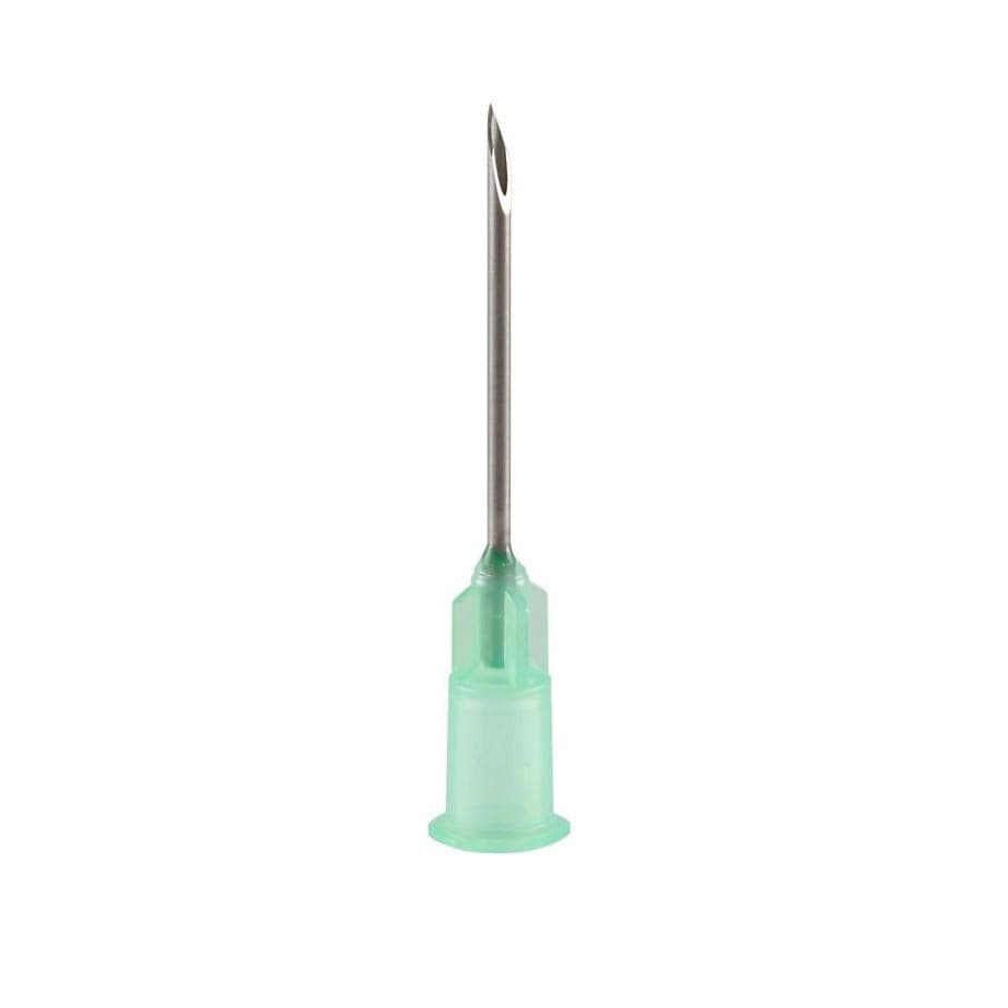 Monoject Rigid Pack Hypodermic Standard Needles, 1.5 Inch, 25 Gauge - Box of 100 - Image 1
