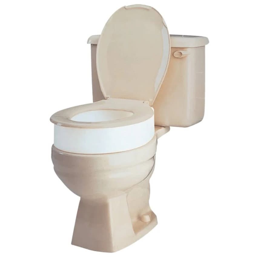Carex Toilet Seat Elevator for Elongated and Standard Toilet Seat - Image 3