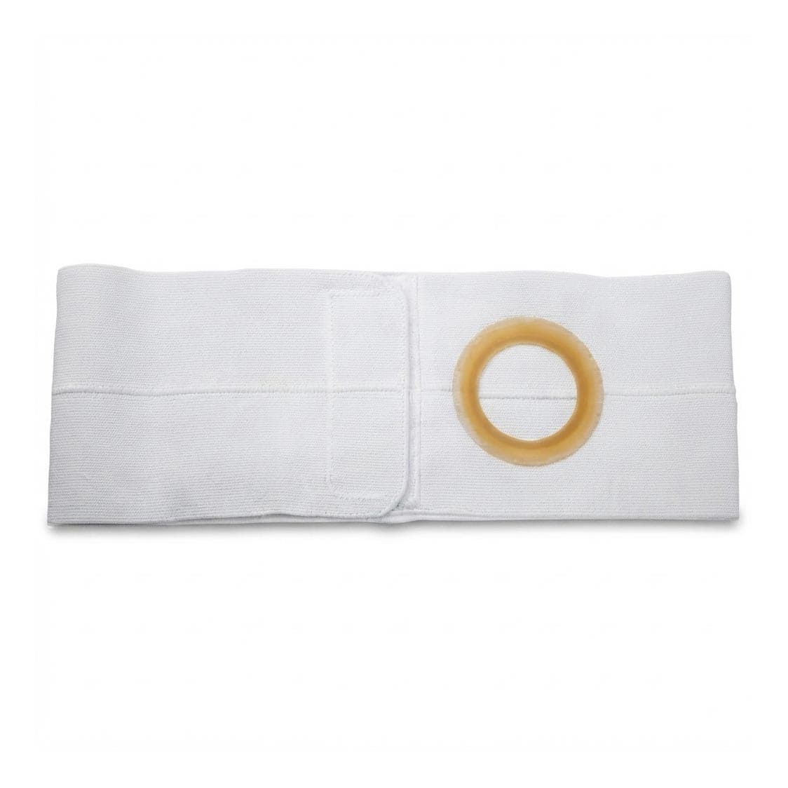 Nu-Hope 7" Regular Elastic Flat Panel Ostomy Support Belt, 3-3/4" White, X-Large - Each - Image 1