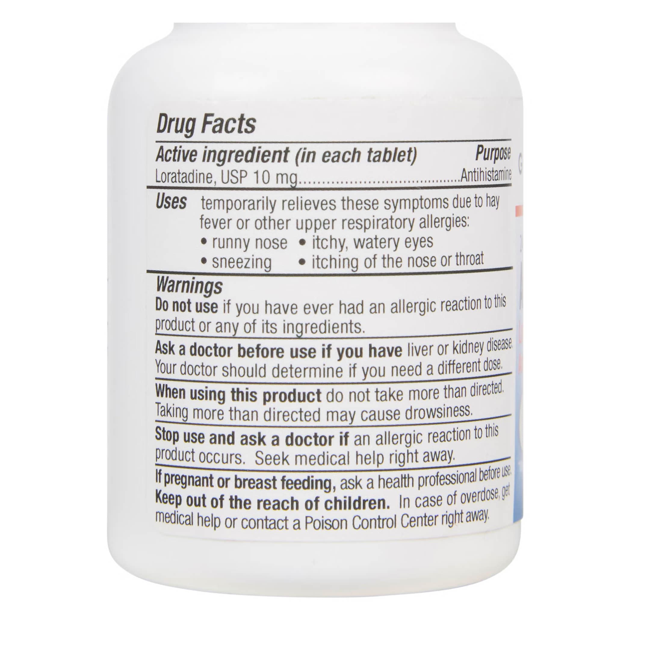 Geri-Care Allergy Relief Loratadine 10 mg Tablets - Image 2