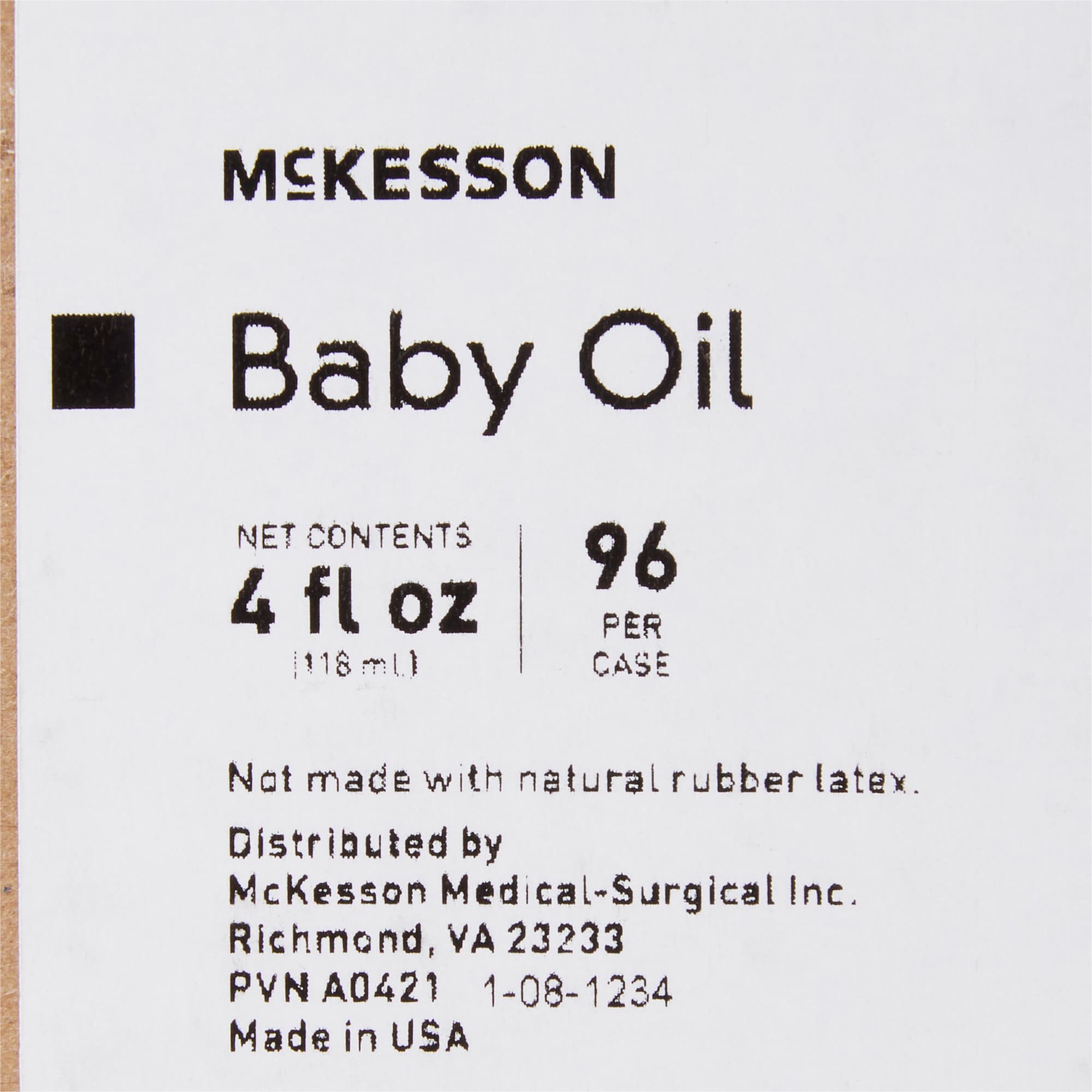 McKesson Baby Oil Bottle Oil - Image 4