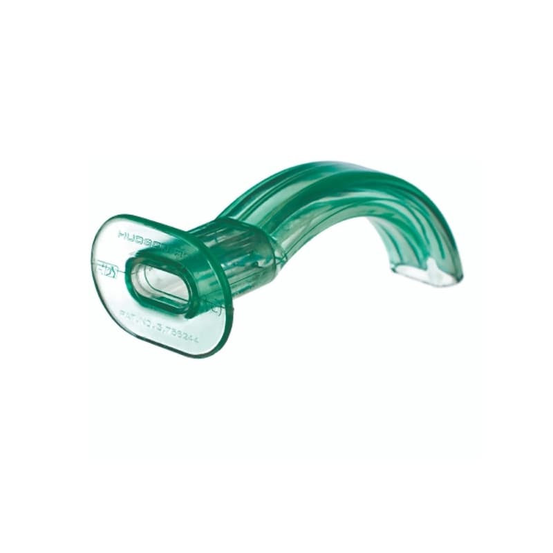 Cath-Guide Guedel Oropharyngeal Airway, Clear, ISO 8, 80 mm Length, 76 to 100 mm - Package of 12 - Image 1