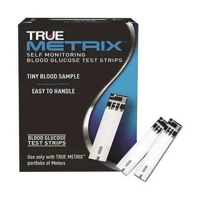 True Metrix Blood Glucose Test Strips - Box of 100 - Image 1