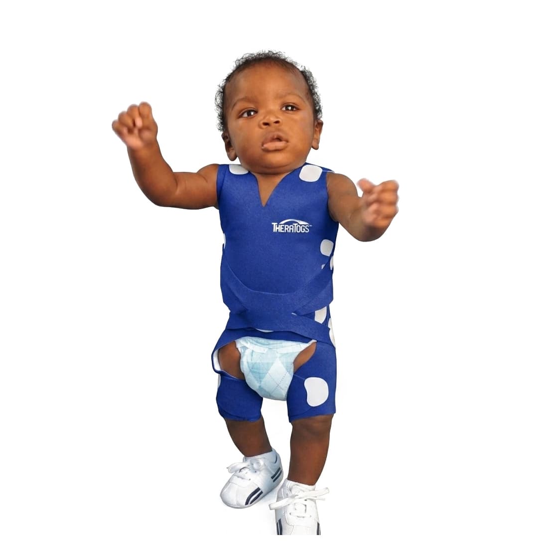 TheraTogs ULTRA Posture Torso Alignment System, Infant, Royal Blue - Image 1
