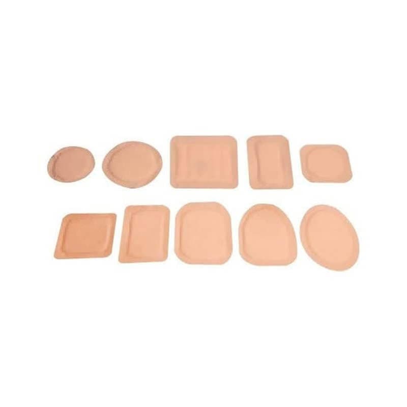AMPatch Stoma Cap, Round Centre Hole, Foam Backing, 7/8" - Box of 50