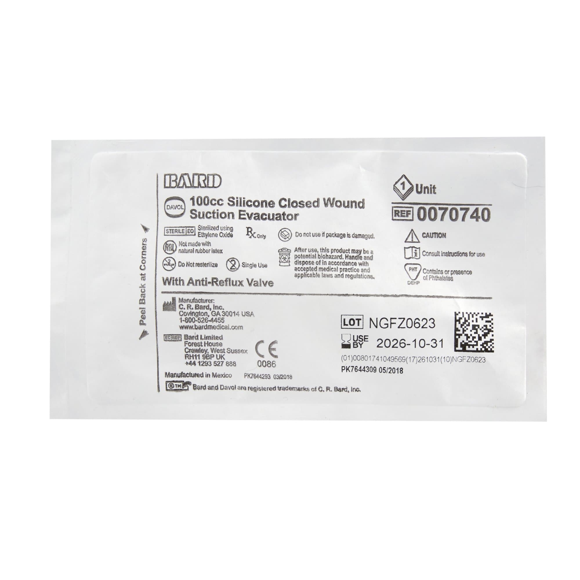 Reliavac Bulb Evacuator Drainage - Each - Image 1