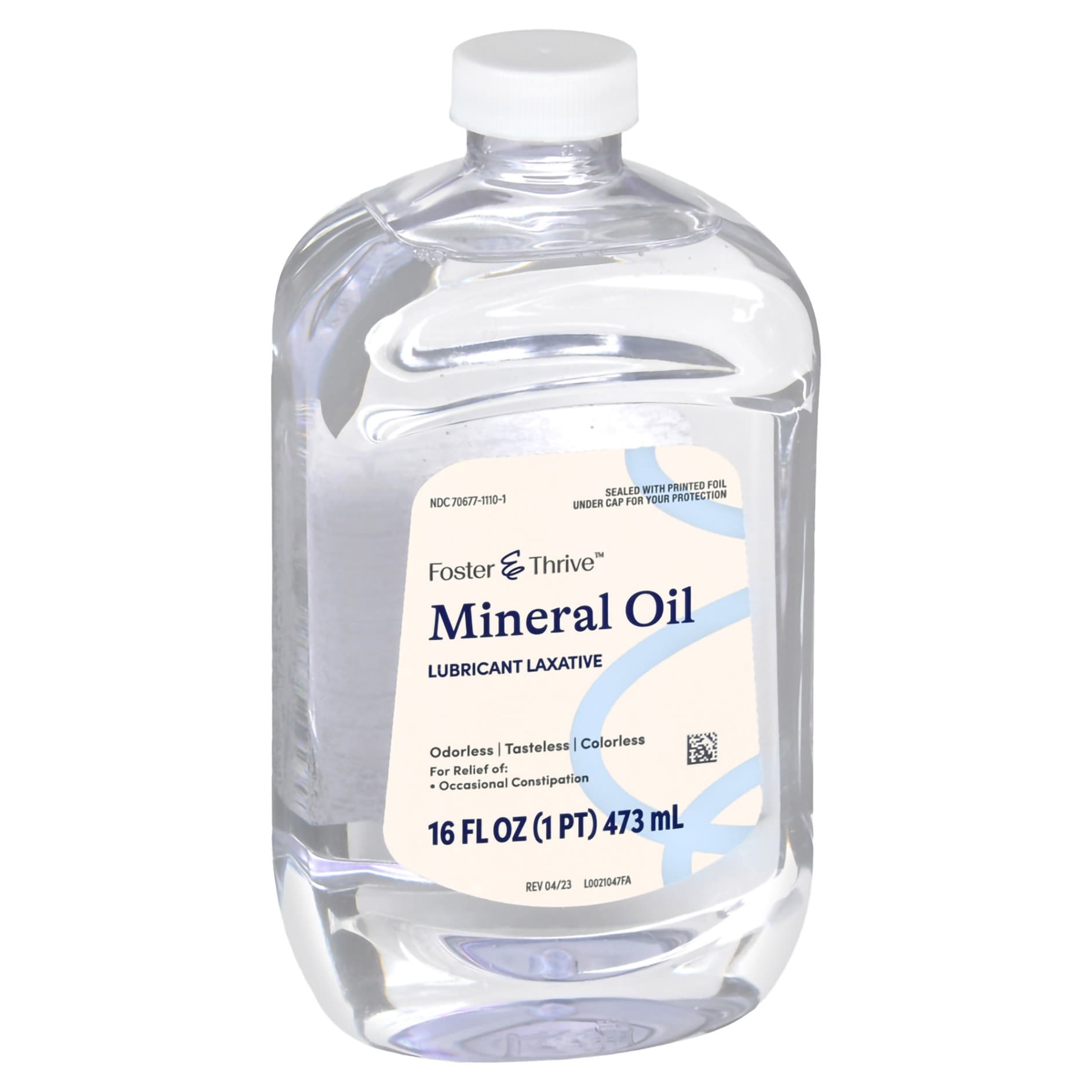 Foster & Thrive Mineral Oil Laxative, 16 oz - Image 3