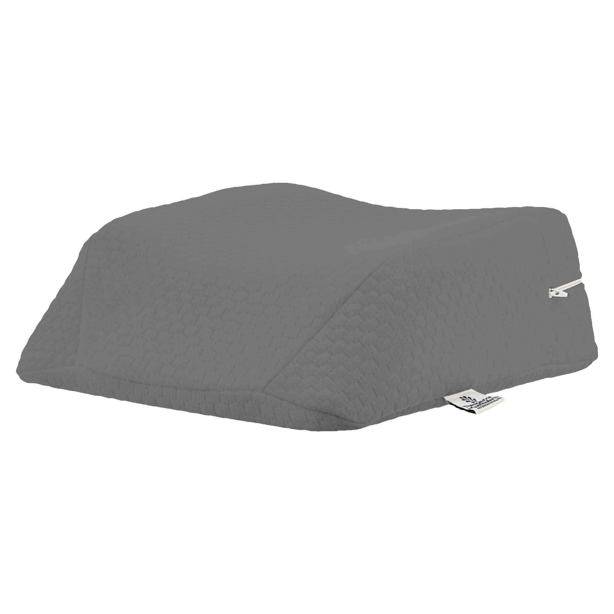 Core Therapeutica Travel Premium Pillow Cover, Petite, Gray - Image 1