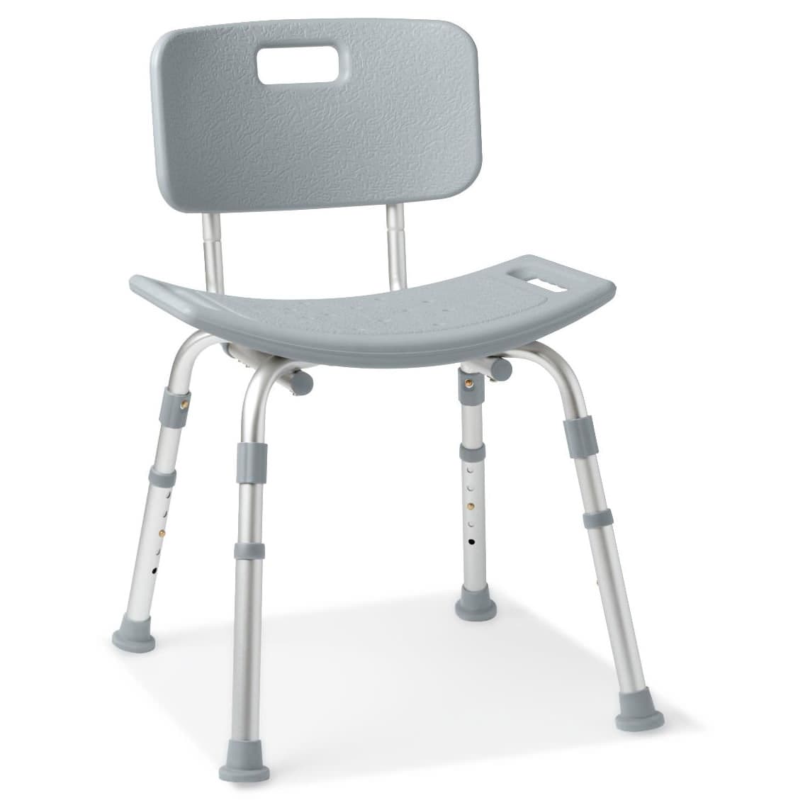 Medline Shower Chair, Gray Knockdown Design - Image 3