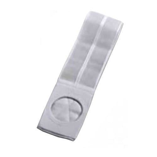 Nu-Hope 4" Flat panel Ostomy Support Belt, 2-1/8" White, Small - Each - Image 1