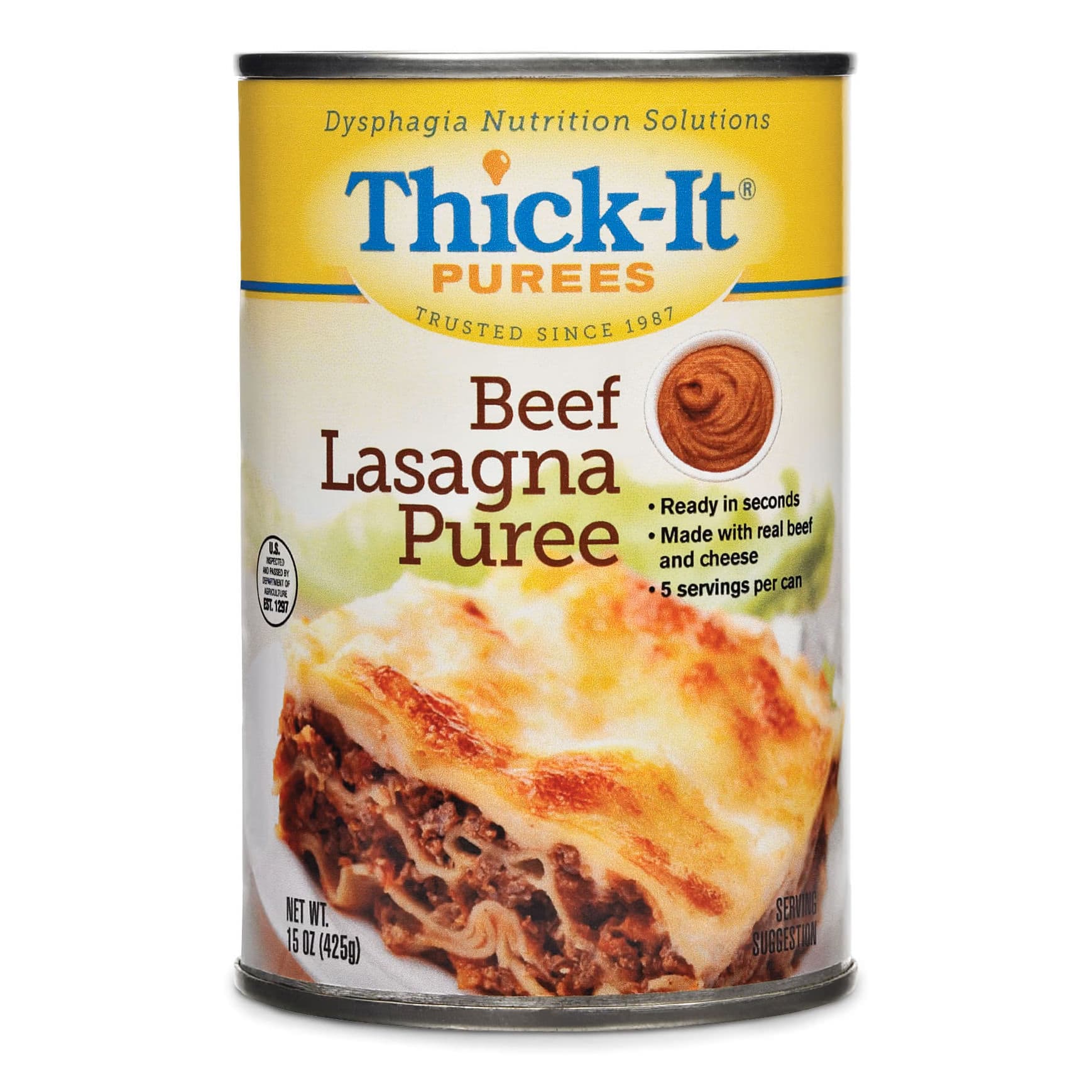 Thick-It Puree, Beef Lasagna, 15 oz - Each - Image 1