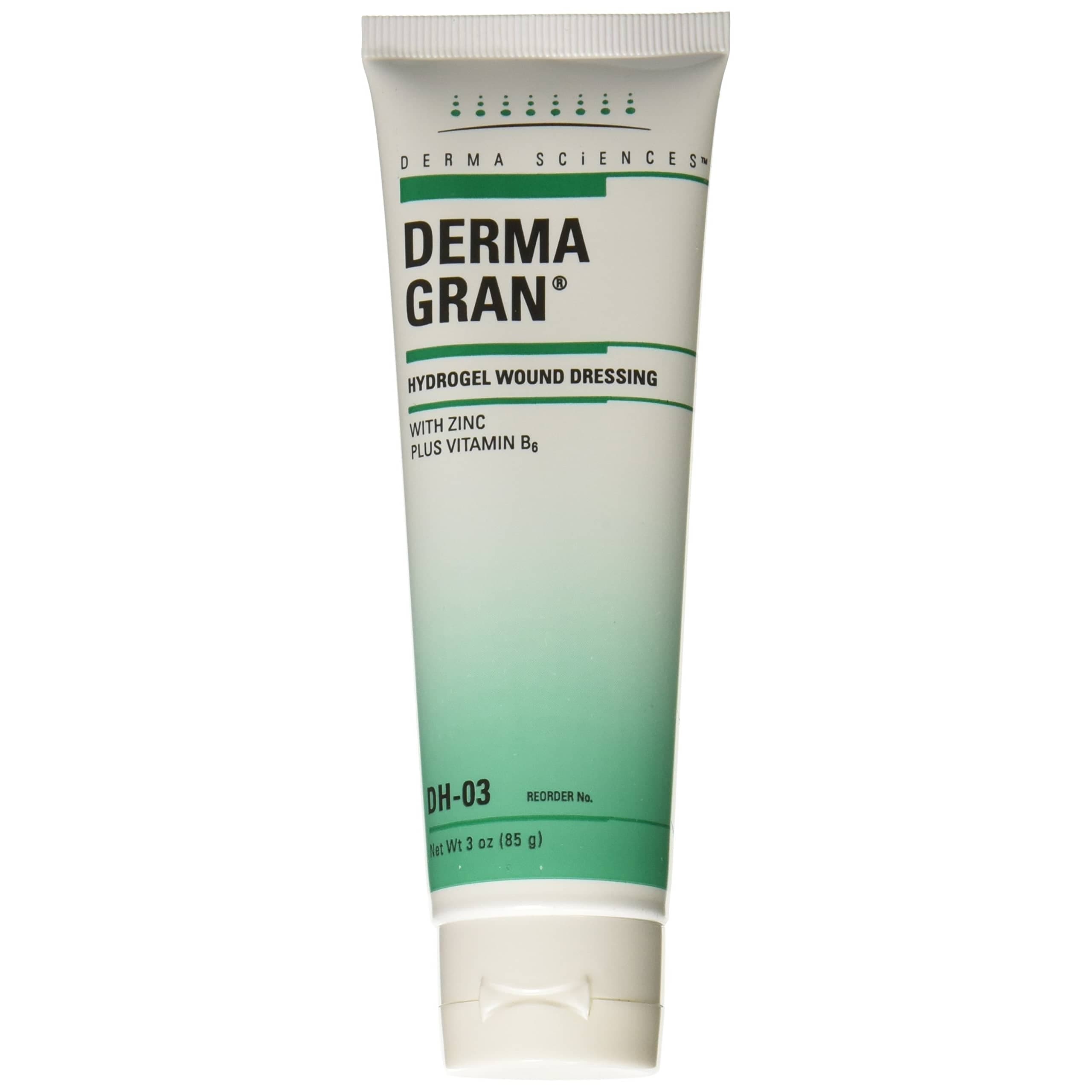 Dermagran Zinc-Saline Hydrogel Dressing Gel, 3 oz - Each - Image 1