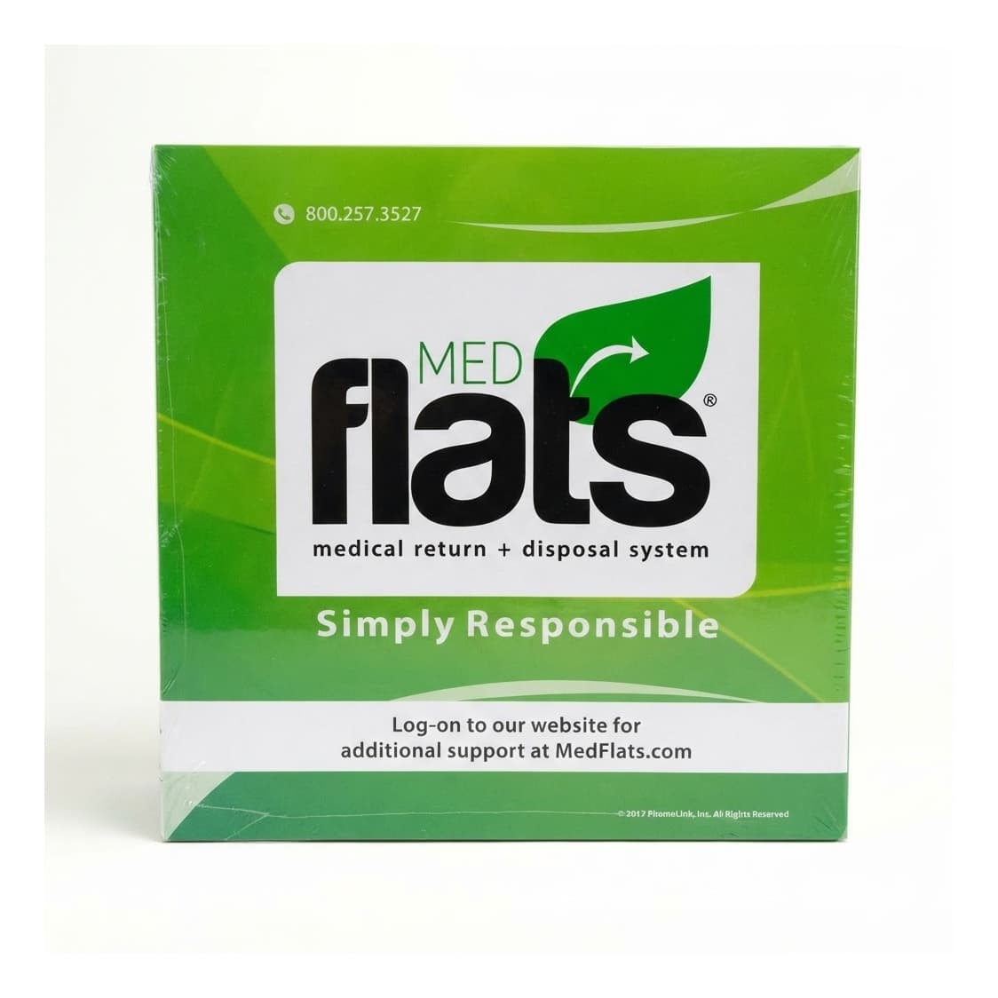 MedFlats Pharmaceutical Disposal System - Each - Image 1