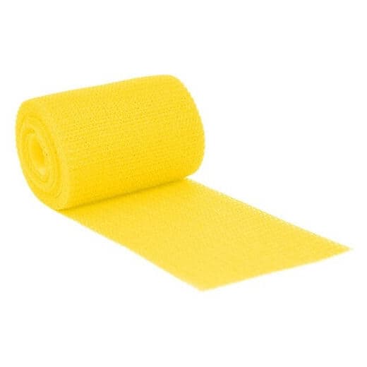 Delta-Lite Conformable Fiberglass Cast Tape, Neon Yellow, 4" x 12 Feet - Box of 10 - Image 1