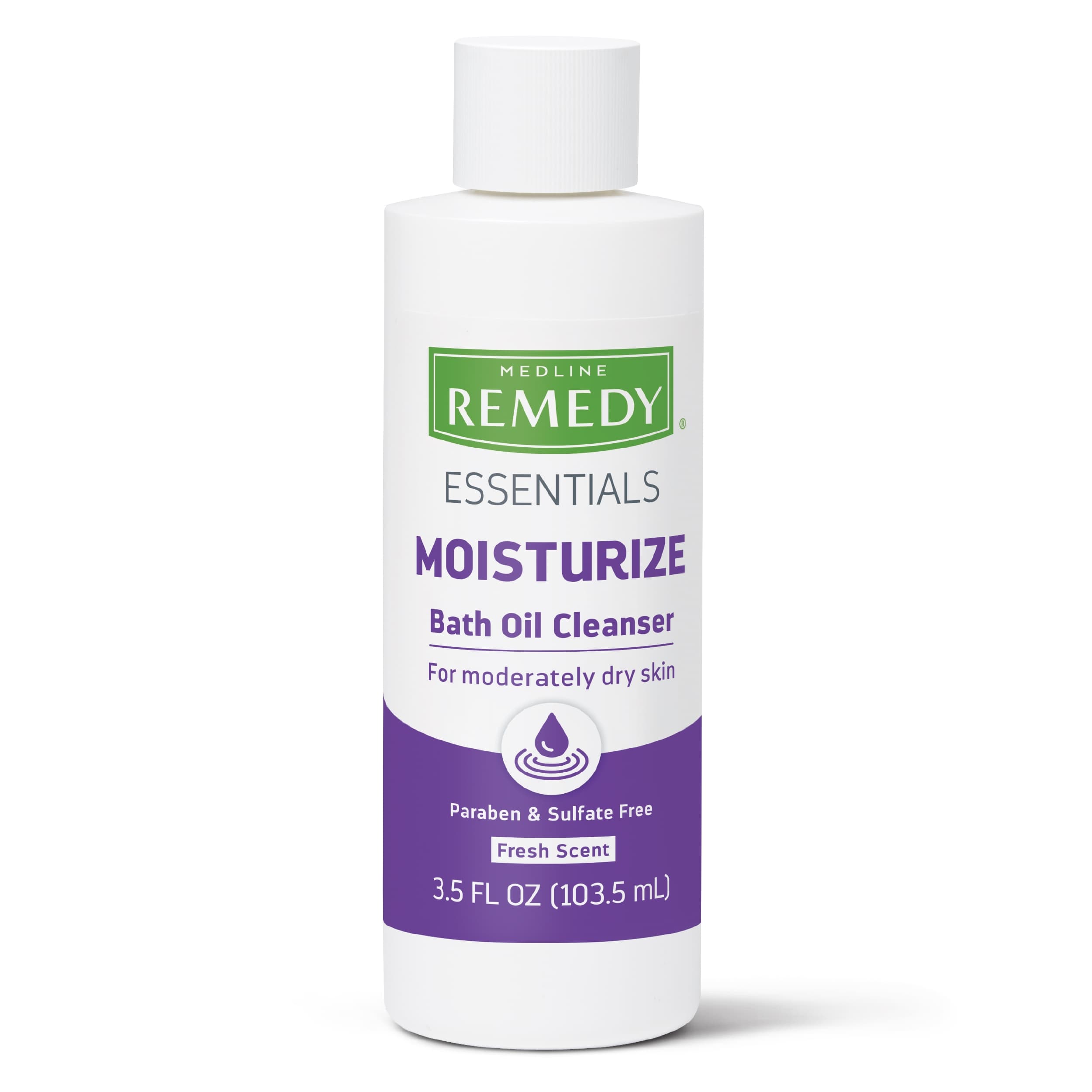 Remedy Essentials Moisturize Bath Oil Cleanser, 3.5 oz - Case of 96 - Image 1