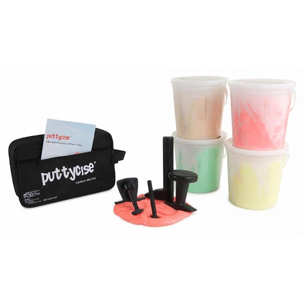 Puttycise Theraputty Tool Set With Putties, Easy, 5 Lb - Image 1