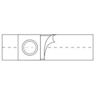Nu-Hope 4" Regular Elastic Flat Panel Ostomy Support Belt, 3" - Image 1