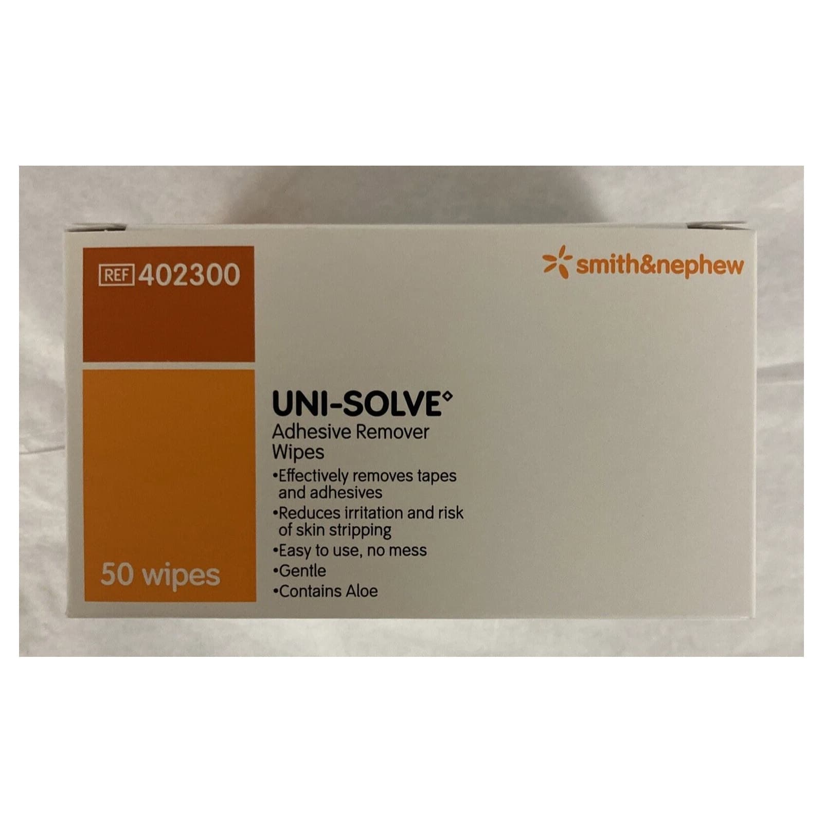 UniSolve Adhesive Remover Wipes - Case of 1000 - Image 1