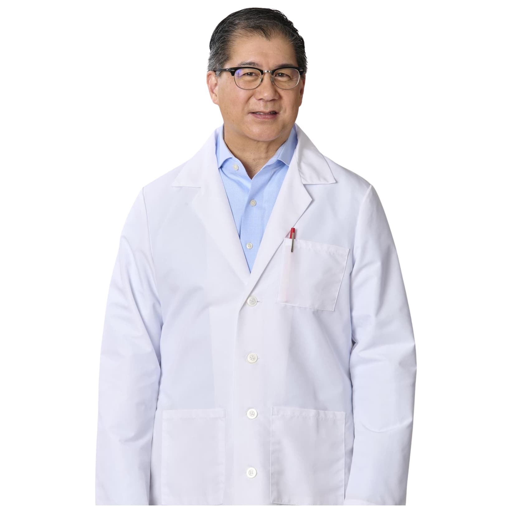 Medline Unisex Propel 4-Pocket Full-Length Lab Coat - Image 2