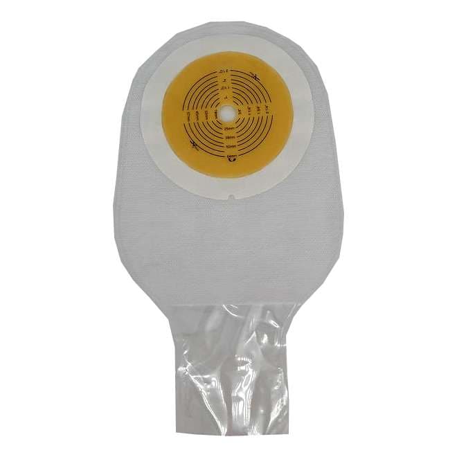 Safe N Simple Transparent One-Piece System Ostomy Pouch, Standard Wear - Image 3