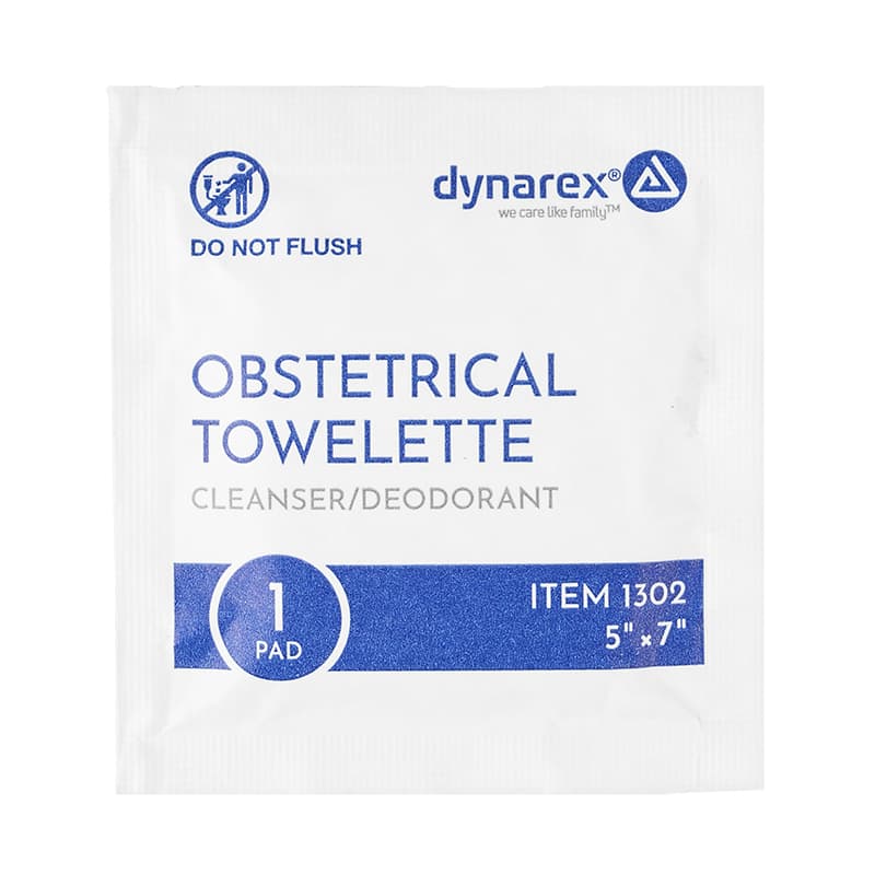 Dynarex Obstetrical Towelettes - Box of 100 - Image 1