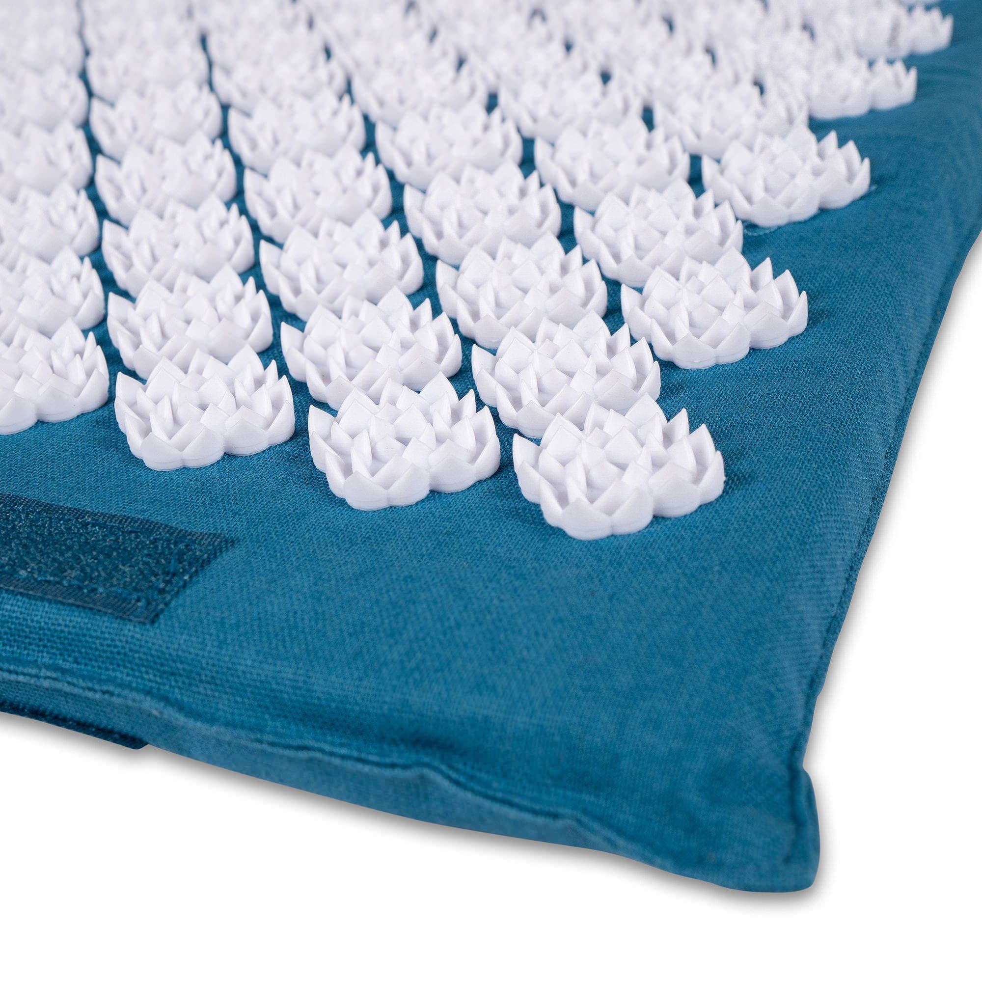 Acutens Kanjo Acupressure Foot Mat, Sapphire & White - Image 3