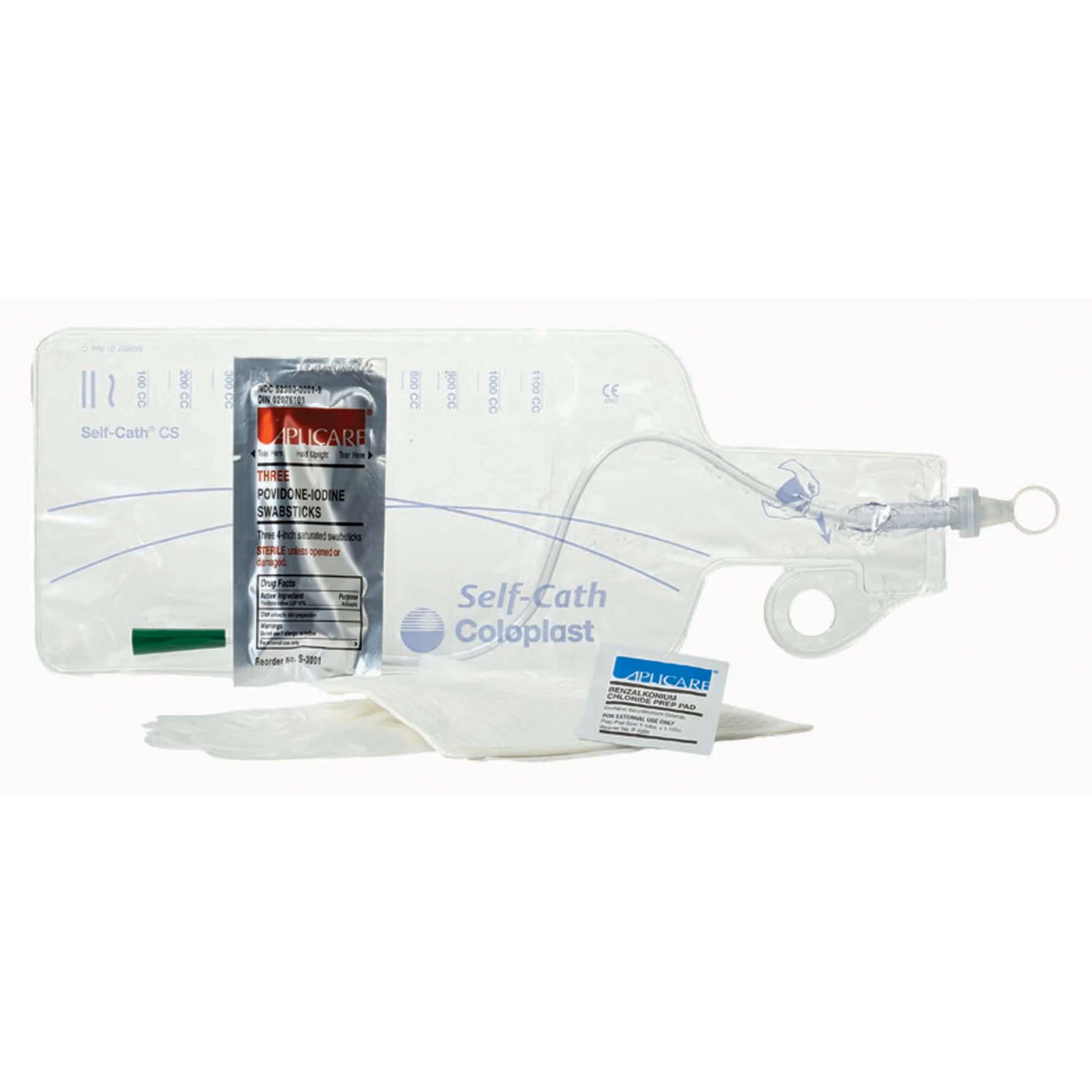 Self-Cath Soft Closed System Catheter with Insertion Supplies, 14 Fr, 16" - Each - Image 1