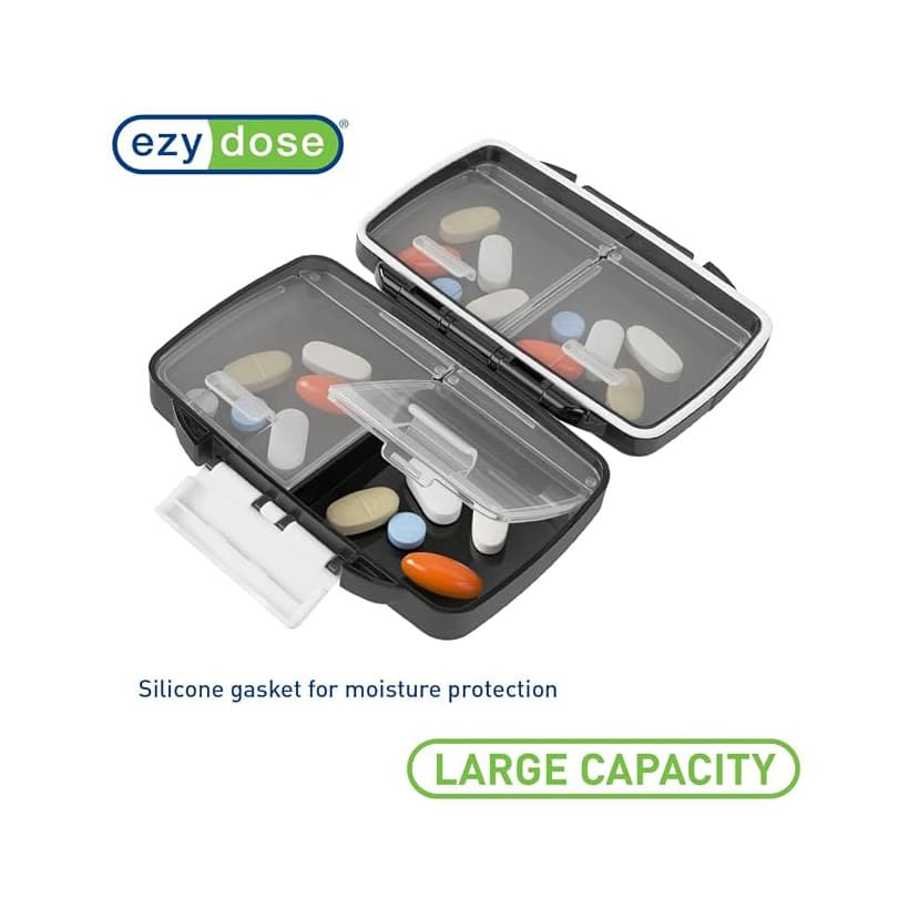 Ezy Dose Moisture-Proof Travel Pill Case - Image 3