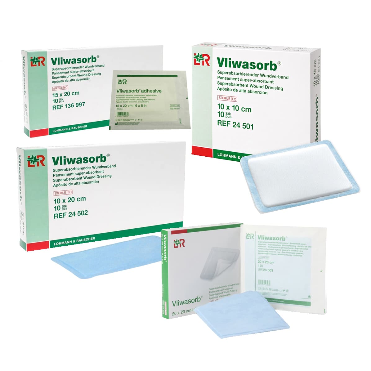 Vliwasorb Super Absorbent Dressing - Image 1