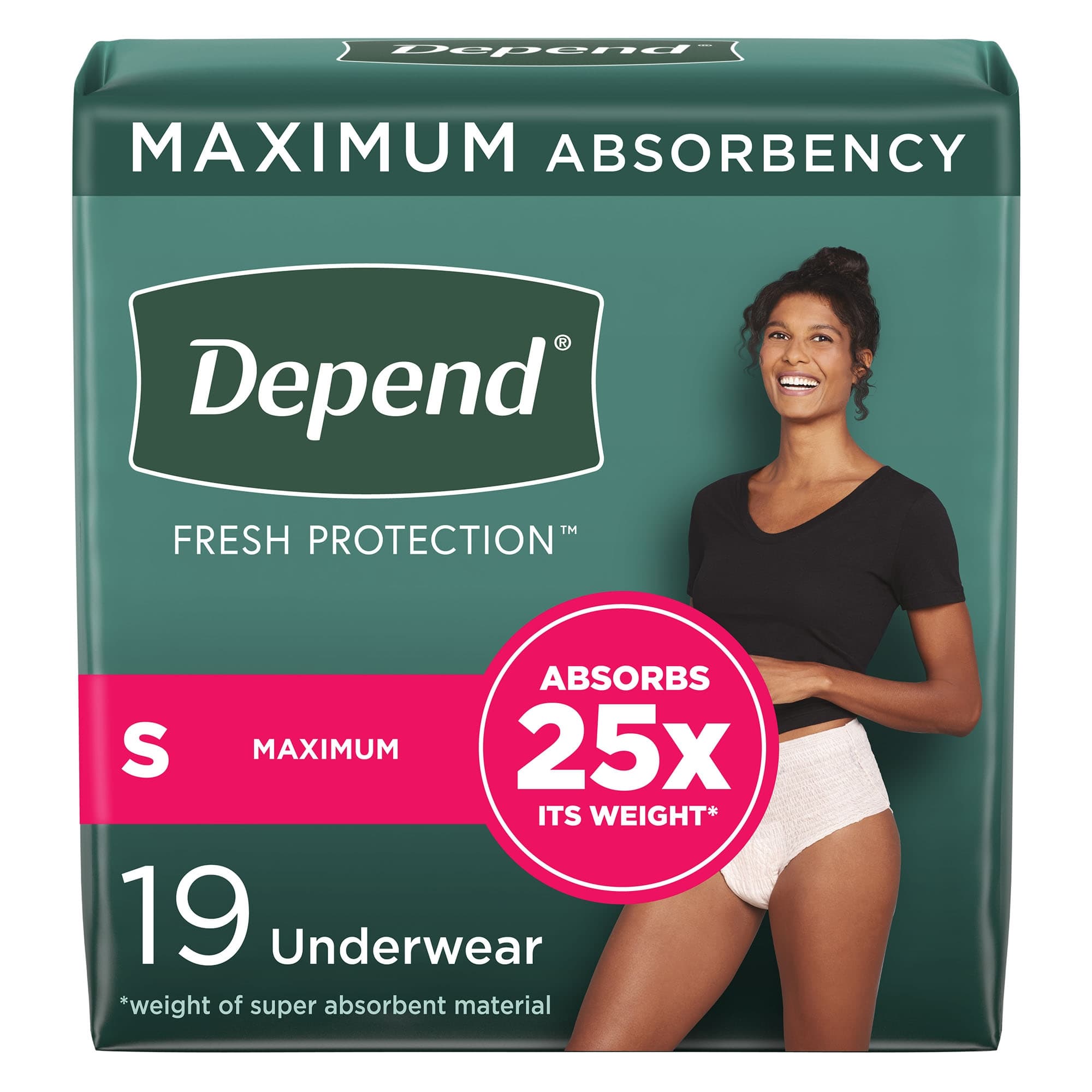 Depend Fresh Protection Underwear for Women - Image 1