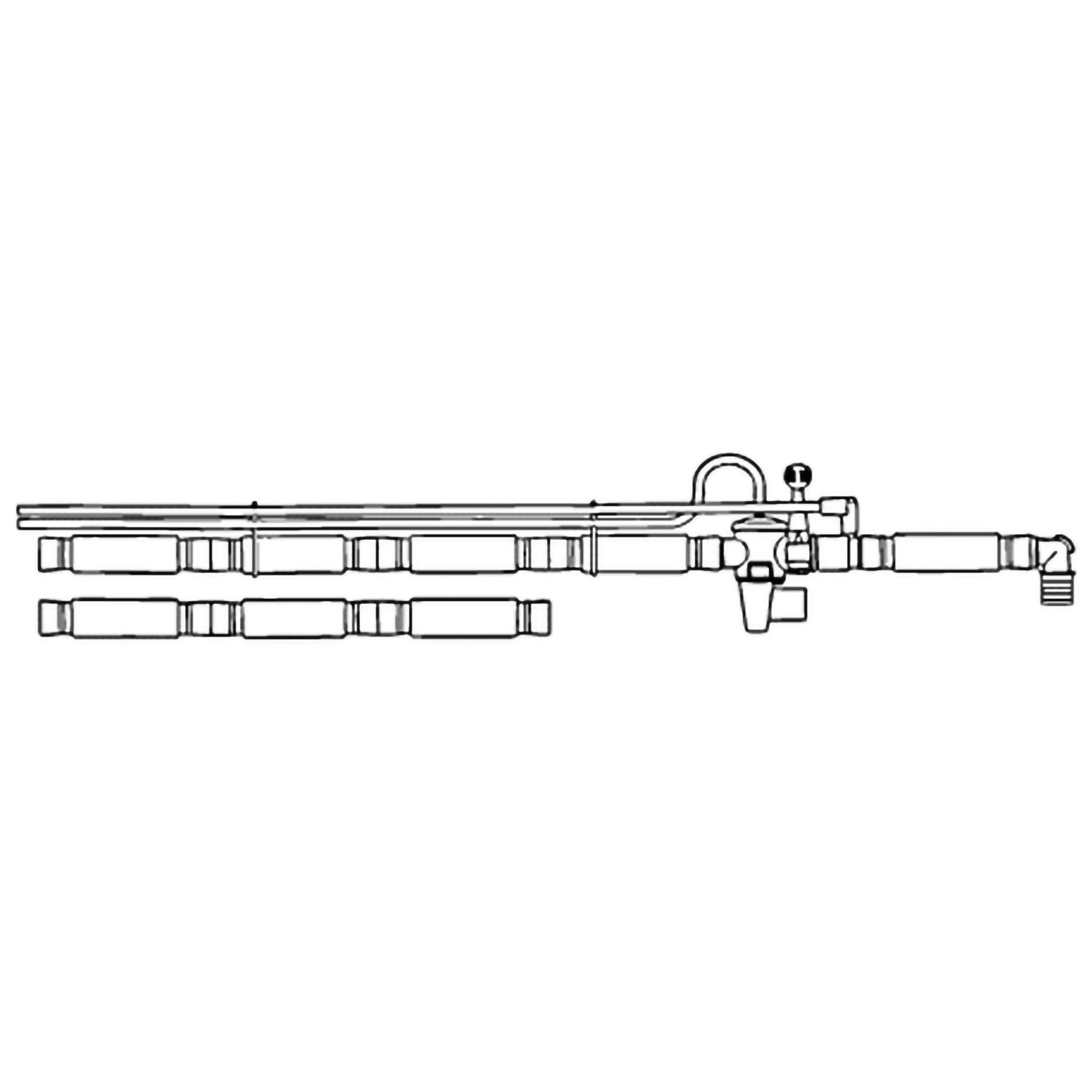 AirLife Ventilator Circuit, Adult, Single Limb, 72 Inch - Each - Image 1