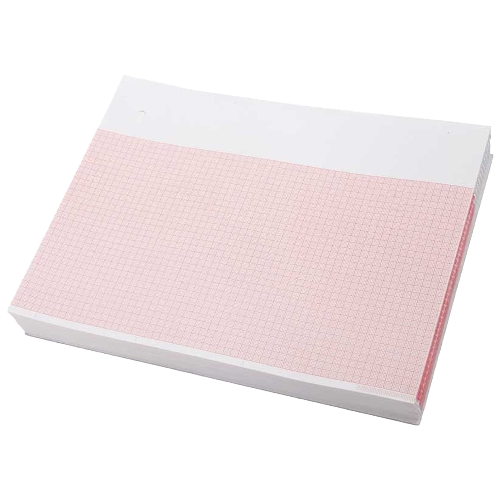Hewlett Packard Z-Fold Chart Paper, Red Grid