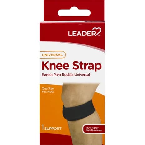 Leader Knee Strap, Universal, One Size Fit Most - Each