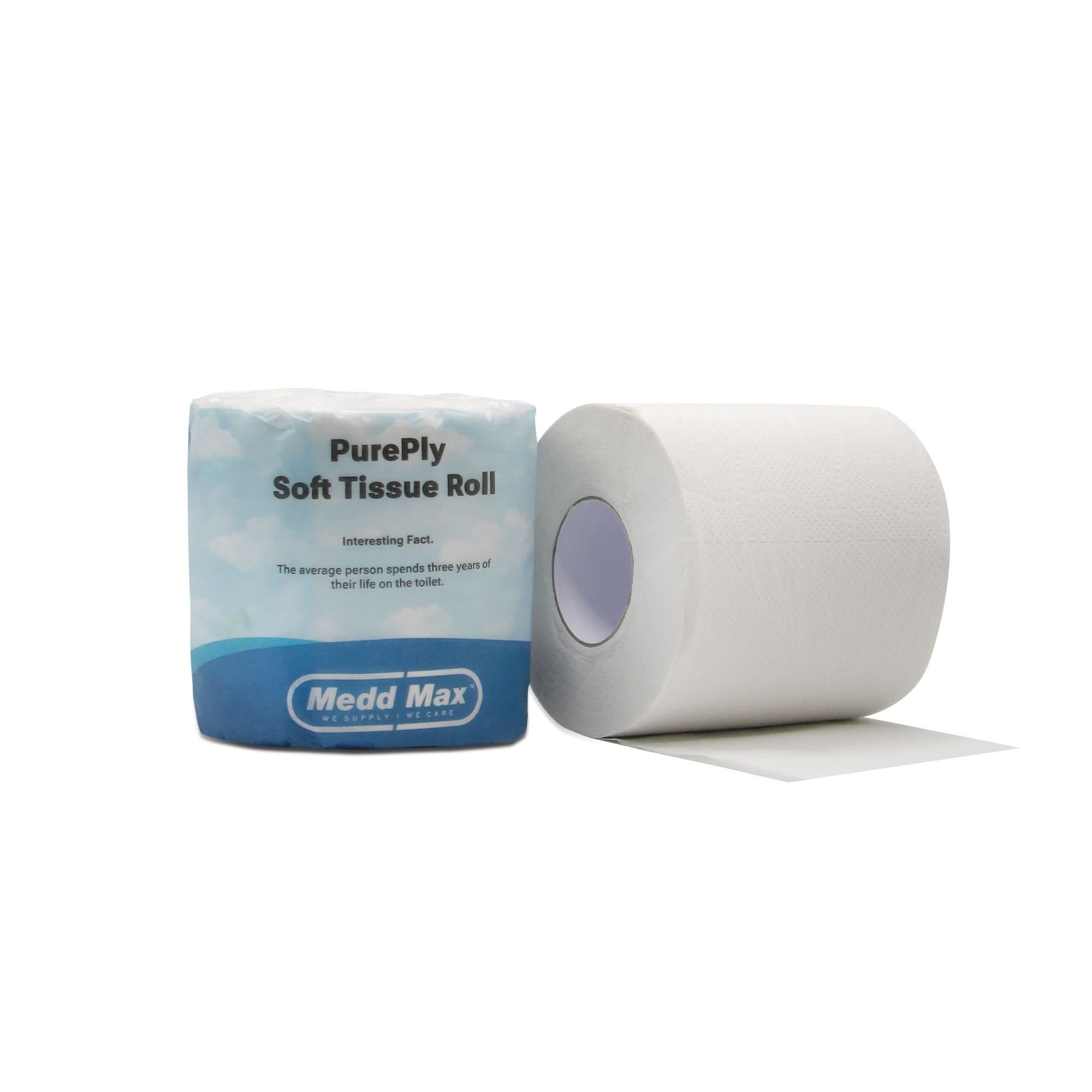 Medd Max Pure Ply Premium Toilet Tissue - Case of 96 - Image 2