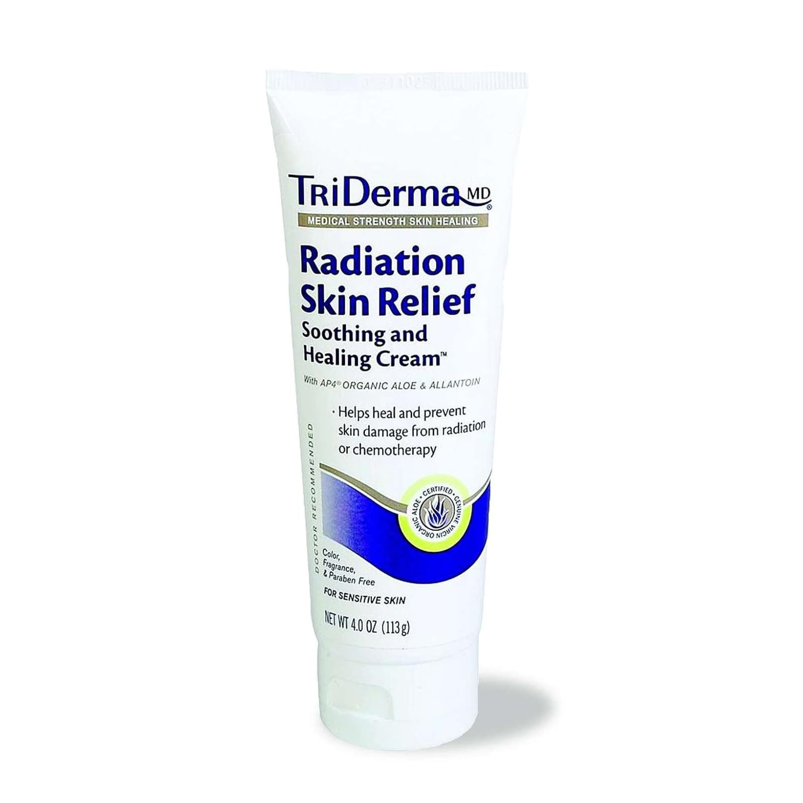 TriDerma Radiation Skin Relief Soothing and Healing Cream, 4 oz - Each - Image 1