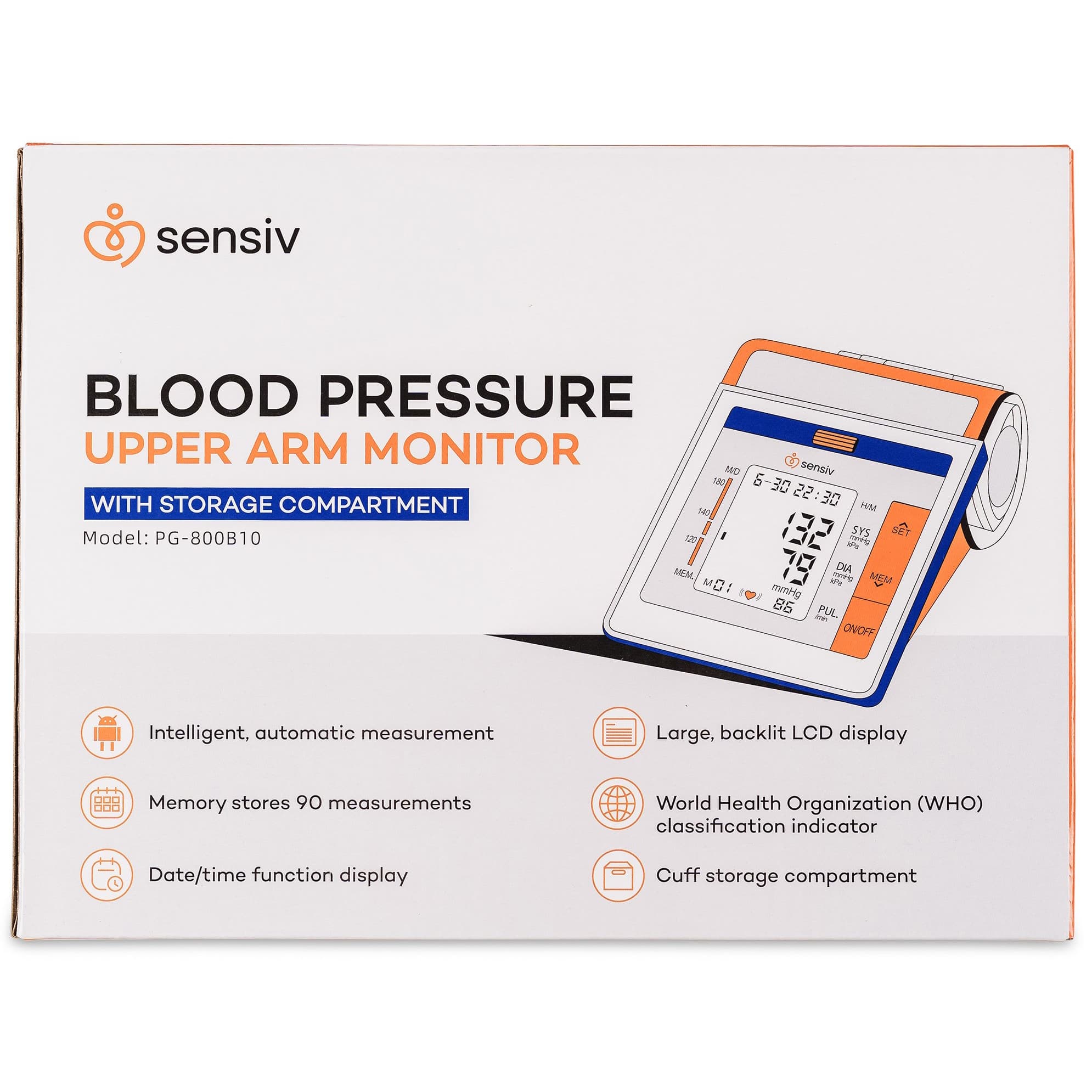 Sensiv Upper Arm Digital Blood Pressure Monitor - Image 2