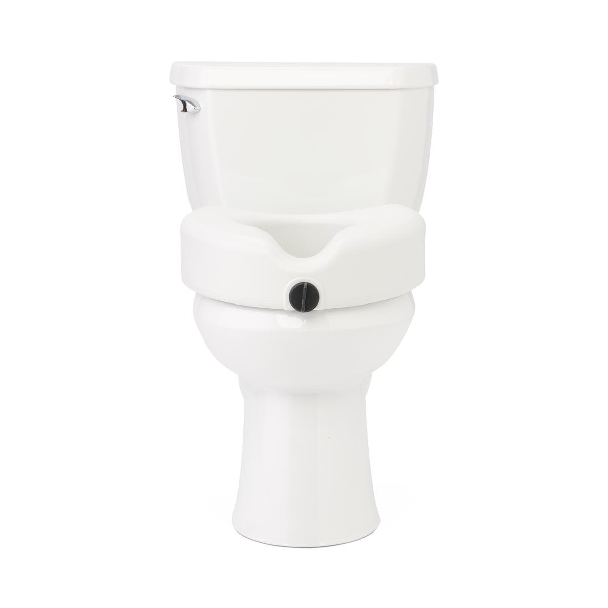 Medline 5" Raised Locking Toilet Seat, 350 lb - Image 3