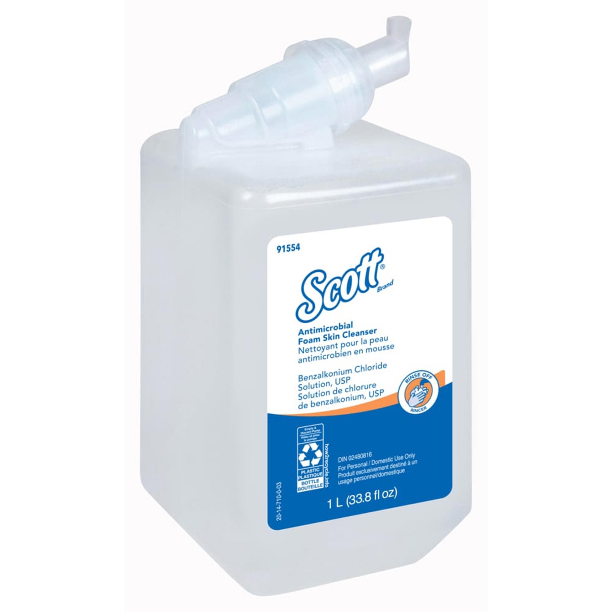 Scott Control Antimicrobial Soap, Clear - Case of 6 - Image 1
