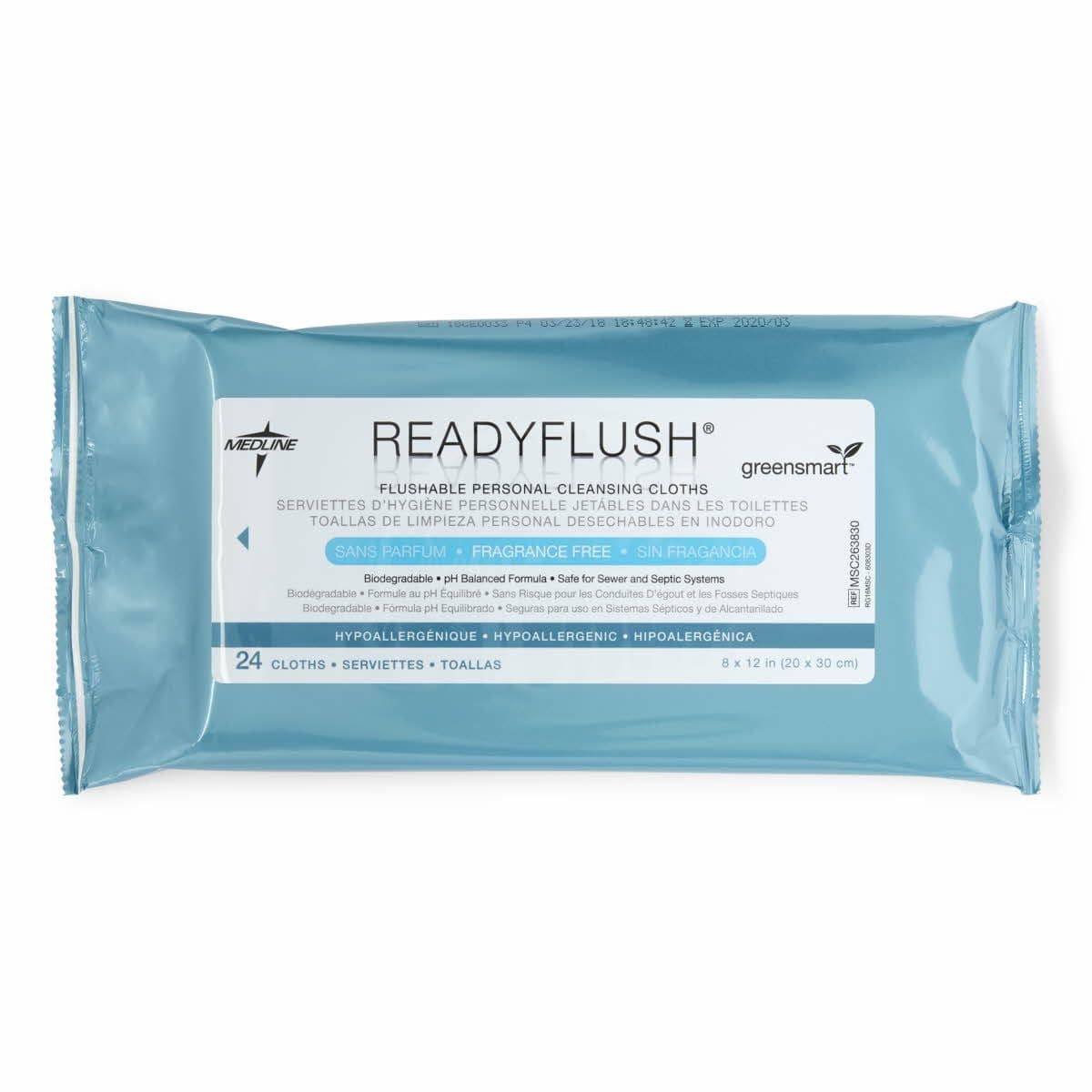 ReadyFlush Flushable Personal Cleansing Cloths - Image 1