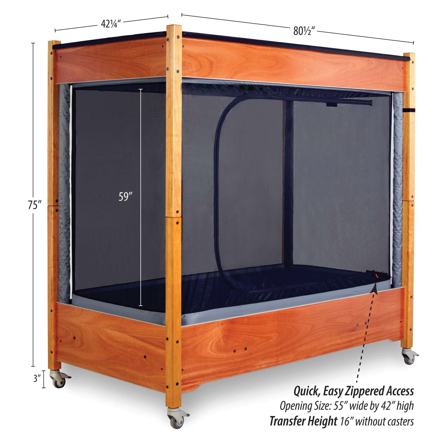 SleepSafe InSIGHT Safety Bed - Twin Size - Image 4