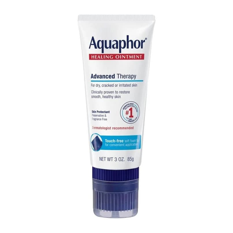 Aquaphor Healing Ointment Tube with Touch-Free Applicator, 3 oz - Each