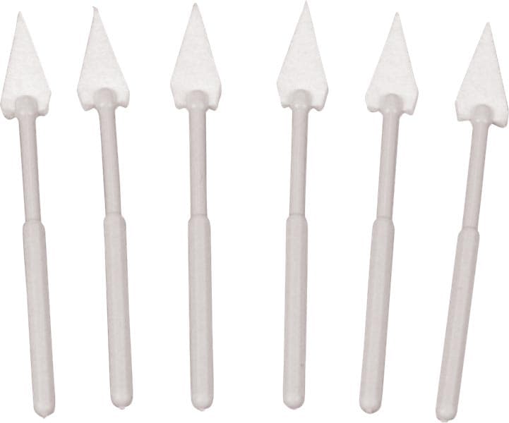 DeRoyal Surgical Eye Spear White Pack Triangle Sterile - Case of 100
